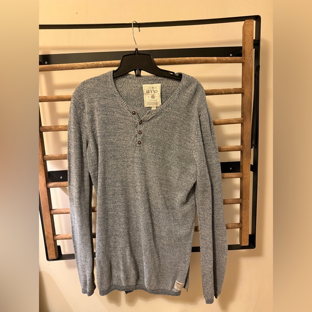 Men's Classic Blue Sweater
